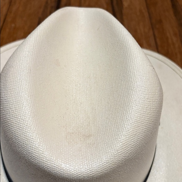 Dobbs Cowboy Hat Ivory 6 7/8 - Picture 4 of 16